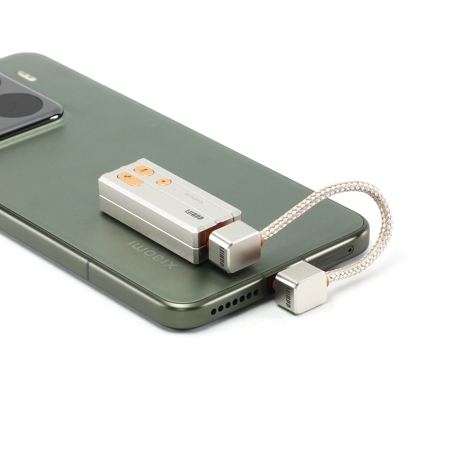 ddHiFi TC03SS/TC03SL/TC03LL USB OTG Audio Decoding Cable, Flexible Use for Smartphones, L/Straight Connector Options, 8cm