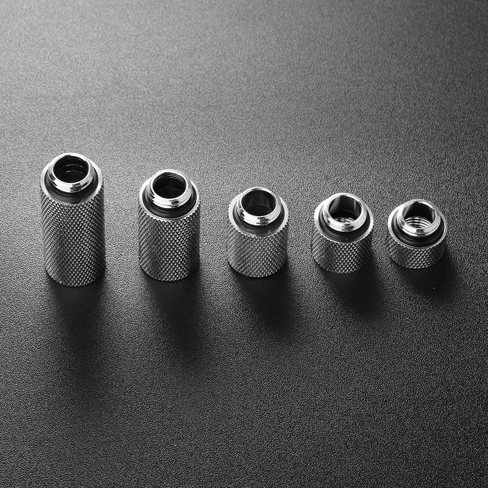 10/15/20/30/40mm G1/4 Thread Water Cooling Tube Base Extender Thread Extension Tube for PC Water Cooling System