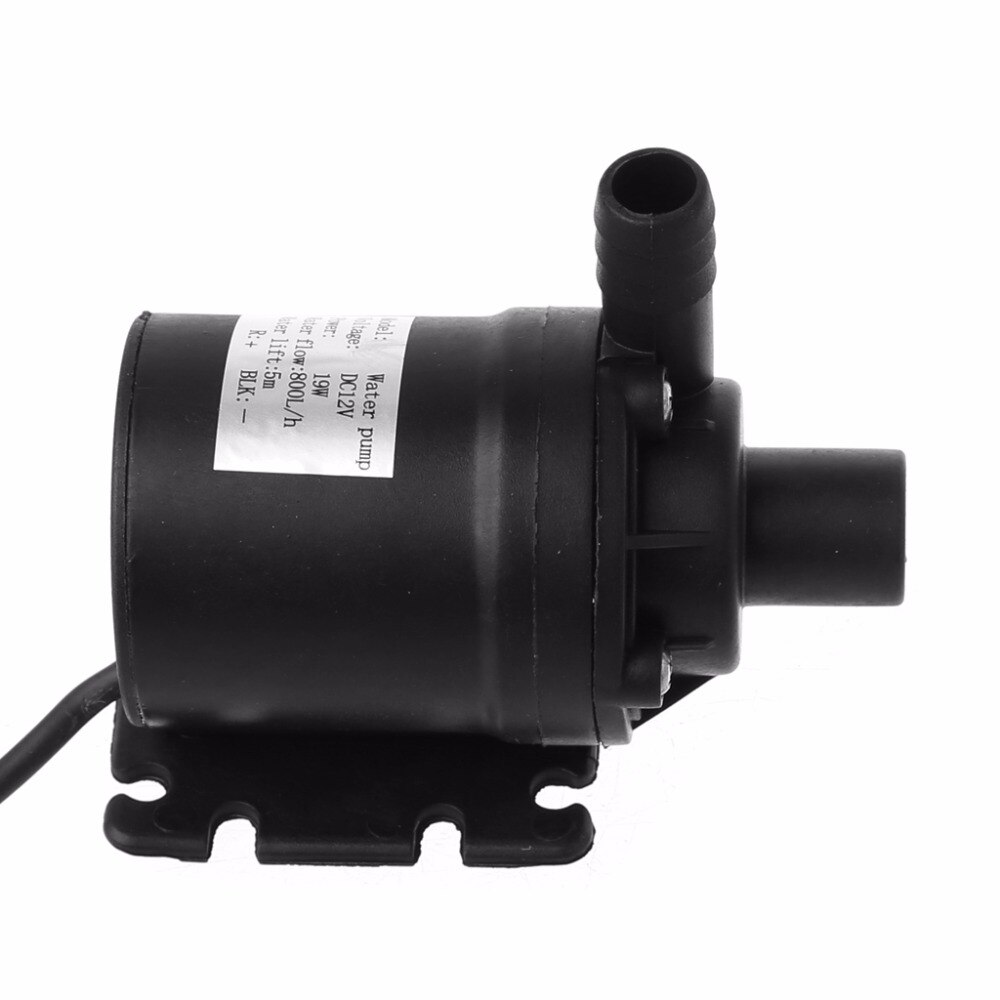 800l/h 5m vandpumpe  dc 12v børsteløs solcirkulationsvandpumper med børsteløs motor 22w