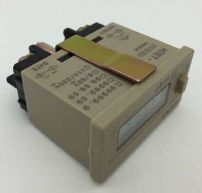 Machine and Equipment Working Timer, Mechanical Running Timer, Working Time Record H7ET