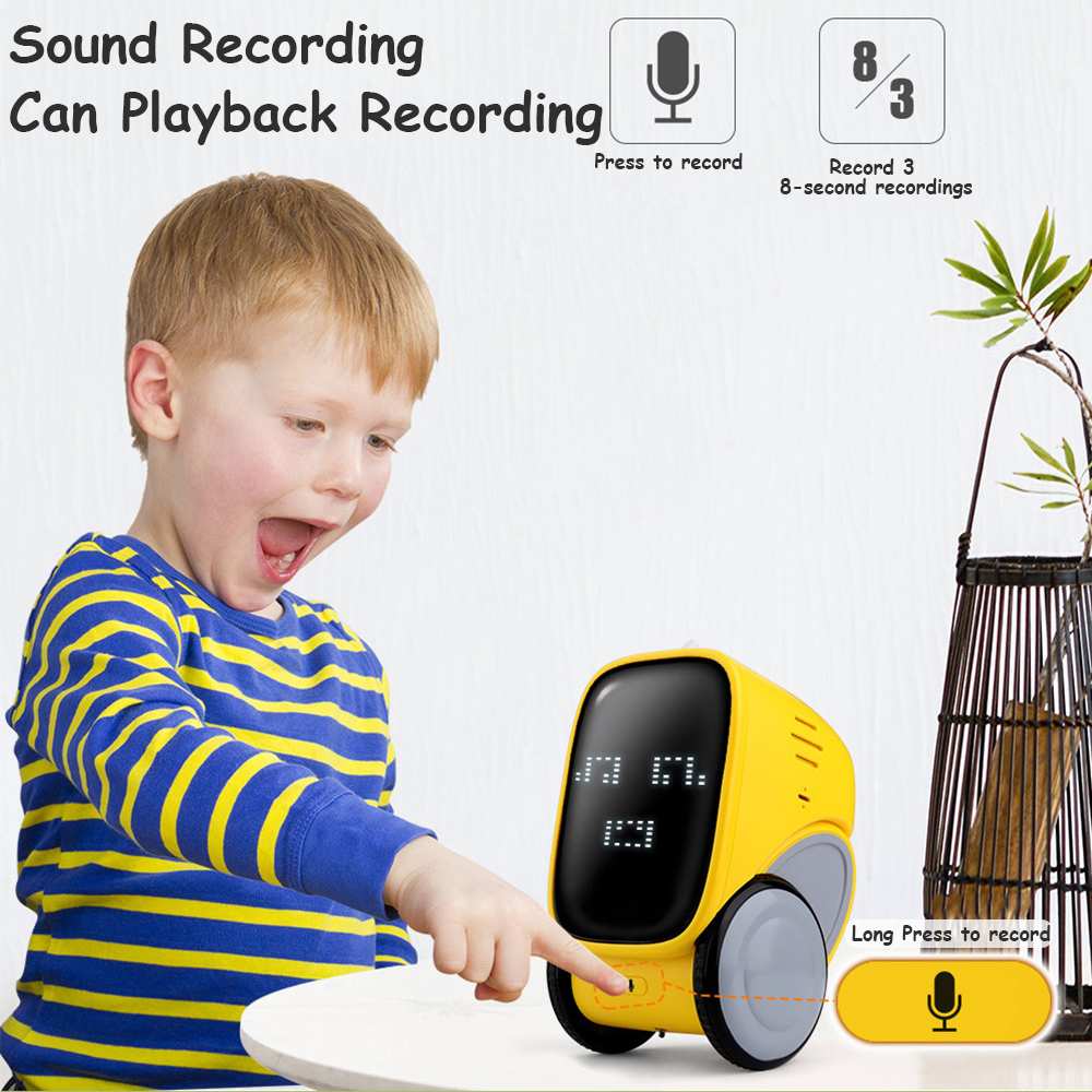 Intelligente Robot Voice Commando Interactieve Muziek Dans Opname Touch Gevoelige Intelligente Robot Kinderen Speelgoed Cadeau Voor Kinderen