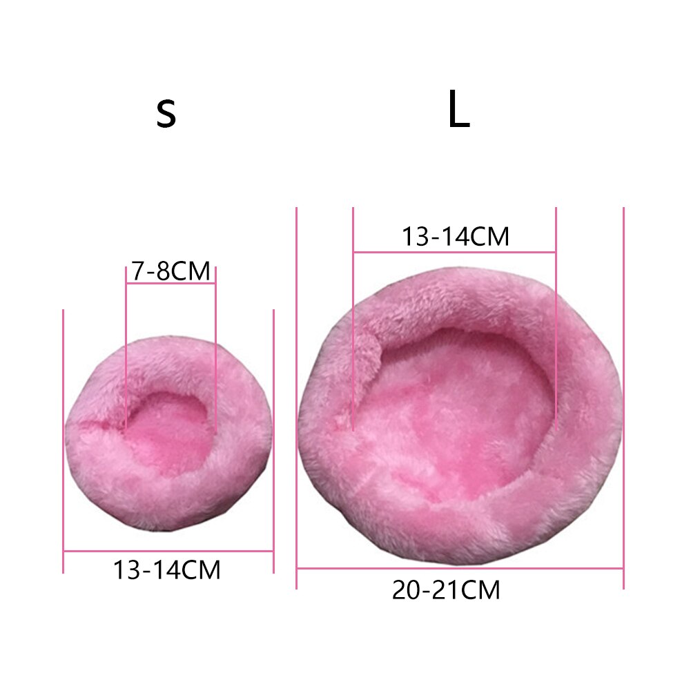 5 farger hamster nest pad fløyel varmt kjæledyr reir arktisk pute hamster pinnsvin chinchilla kanin pet bed pet forsyninger