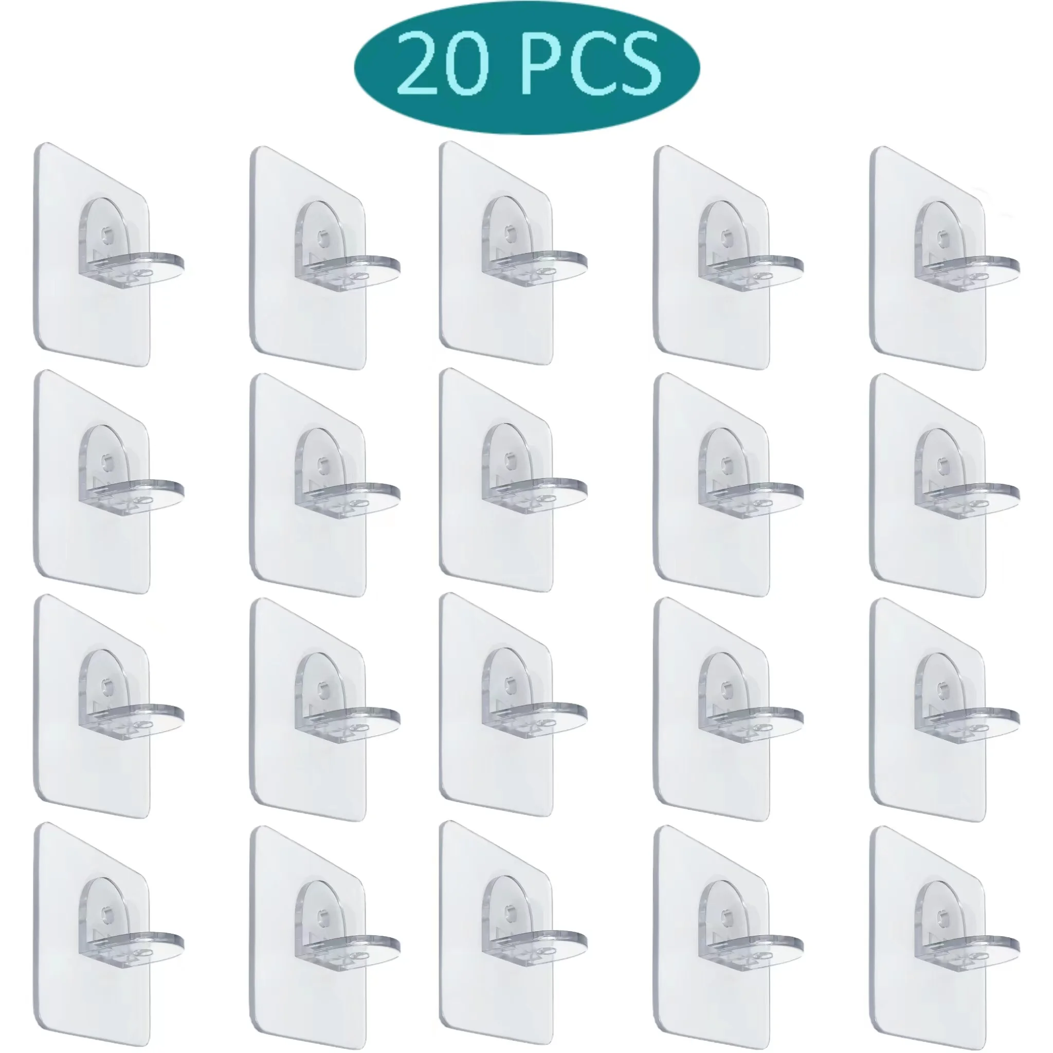 6/10/20 Stuks Kast Ondersteuning Plank Beugel Punch Gratis Sterke Partitie Houders Pin Voor Kast Beugels duig: Rood