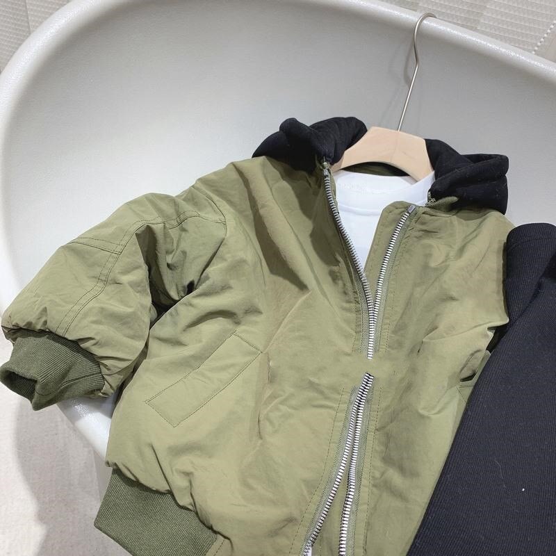 thumbnail image 2 of Minoti | Boys Long Jacket With Fleece Lining And Zip Pockets Black 2 of 14