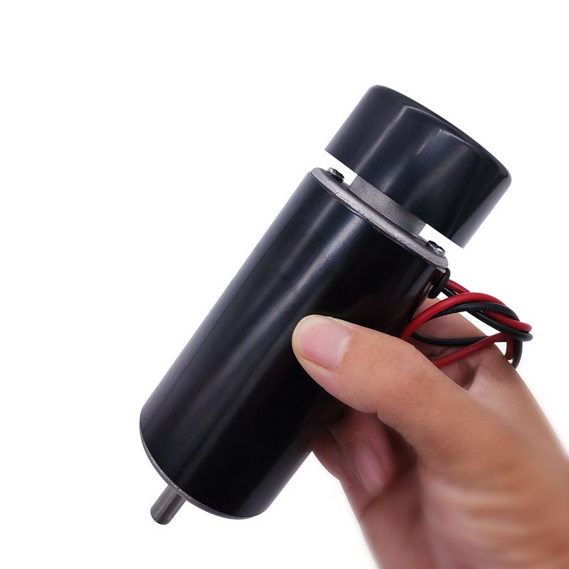 Machine Tool Spindle DC 12-48v 400W dc spindle motor brush air cool for CNC engraving machine