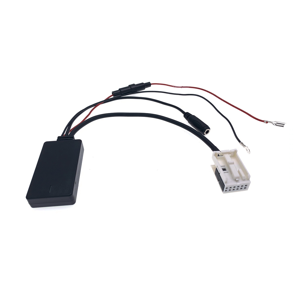 12Pin Car Radio Stereo Music Bluetooth Module Wireless Aux Handfree Call Cable Adapter For Peugeot 207 307 407 308 Citroen RD4