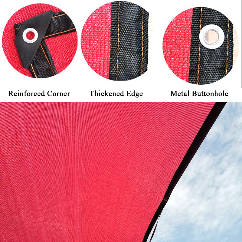 Sunshade Net Garden Sun Shading Sail Anti-UV Plants Shed Cover Outdoor Sunscreen Awning Sunblock Netting Patio Shade Canopy