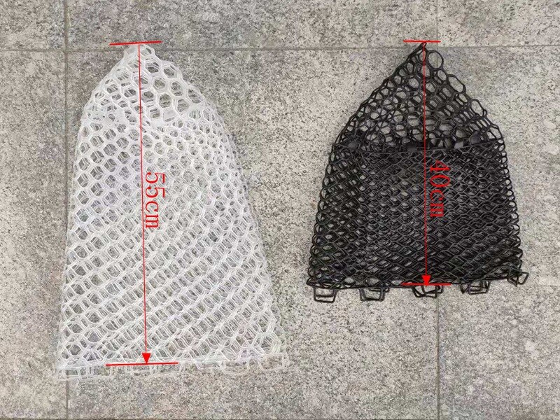 Dip Net Head Depth：32/40/47/55cm Hand Net Replacement PVC Material Fishing Accessories