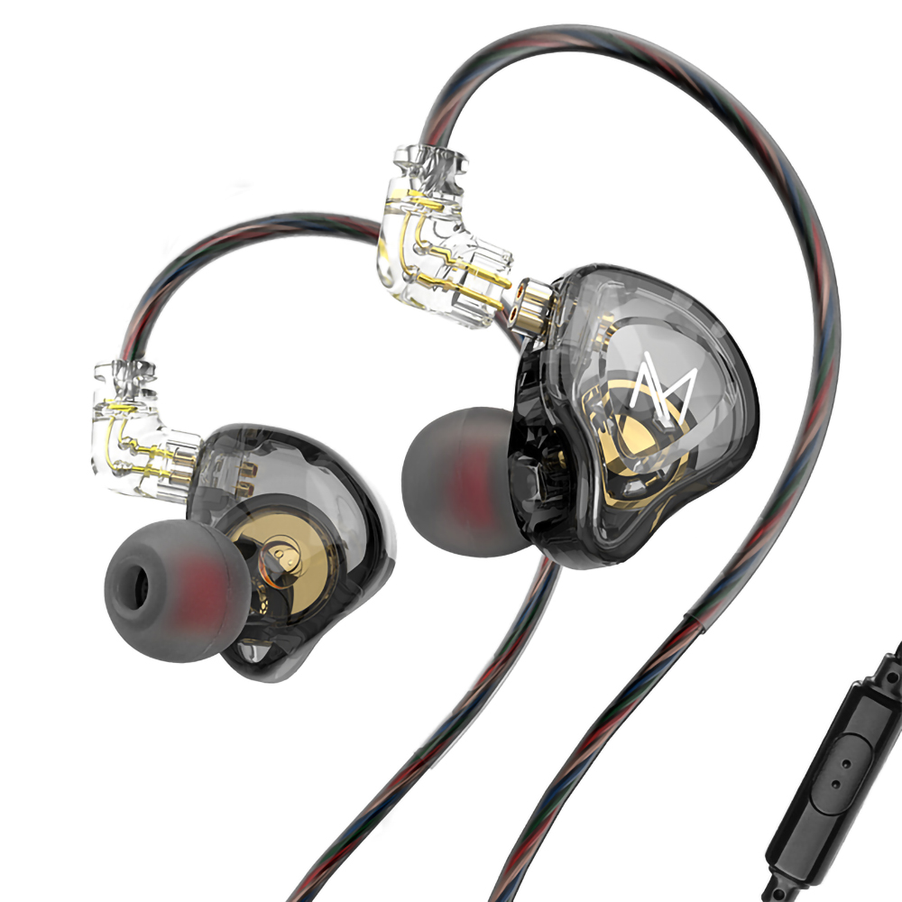 Najnowsze słuchawki douszne TRN MT1 Dynamiczny monitor DJ IEM Słuchawki douszne HIFI Sportowe słuchawki z redukcją szumów TRN M10 TA1 ST1 V90s T300 X7: Błękitny