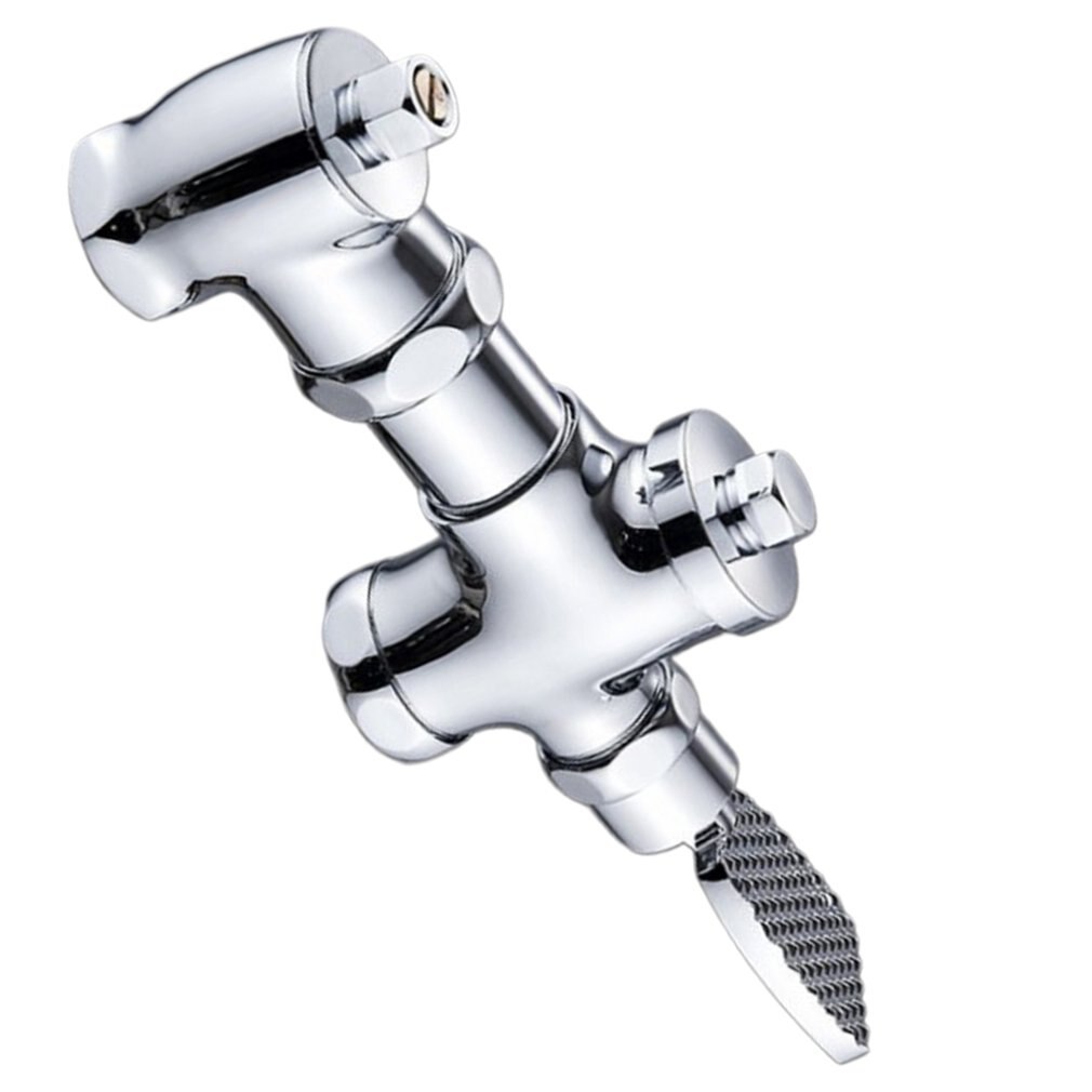 Copper Delay Valve Stool Flushing Valve Foot-pressing Time Delay Self Closing Toilet Flush Valve WC Flush Valve