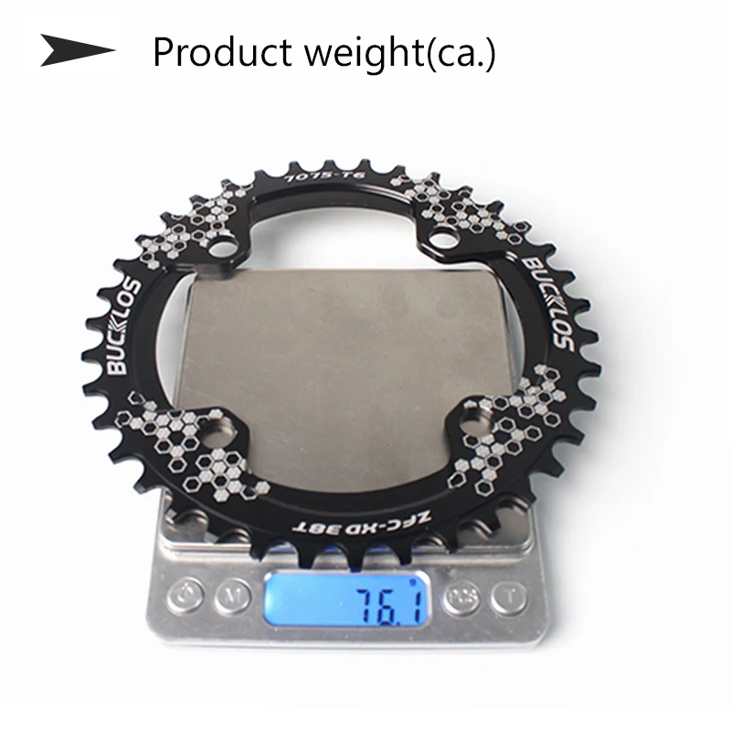 Bucklos 104bcd fahrrad kettenblatt 30t-42t runde ovale fahrrad kettenrad Aluminium schmale breite kettenring Mountainbike teile