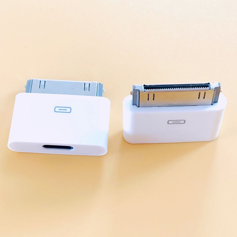 Lighting To 30Pin Adapter 8Pin Male To 30 Pin Female Charging Sync Converter For IPhone 4 4S IPad 2 3 IPod Touch Charger Cable