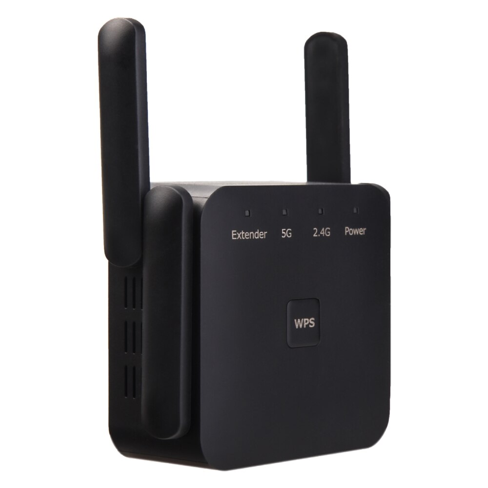 Wzmacniacz sygnału WiFi wzmacniacz sygnału Wi-Fi 2.4G 5G bezprzewodowy wzmacniacz WiFi wzmacniacz Wi-Fi 5ghz Wi Fi regenerator sygnału Wi-Fi 1200 mb/s 300 mb/s gorący: UK wtyczka / czarny