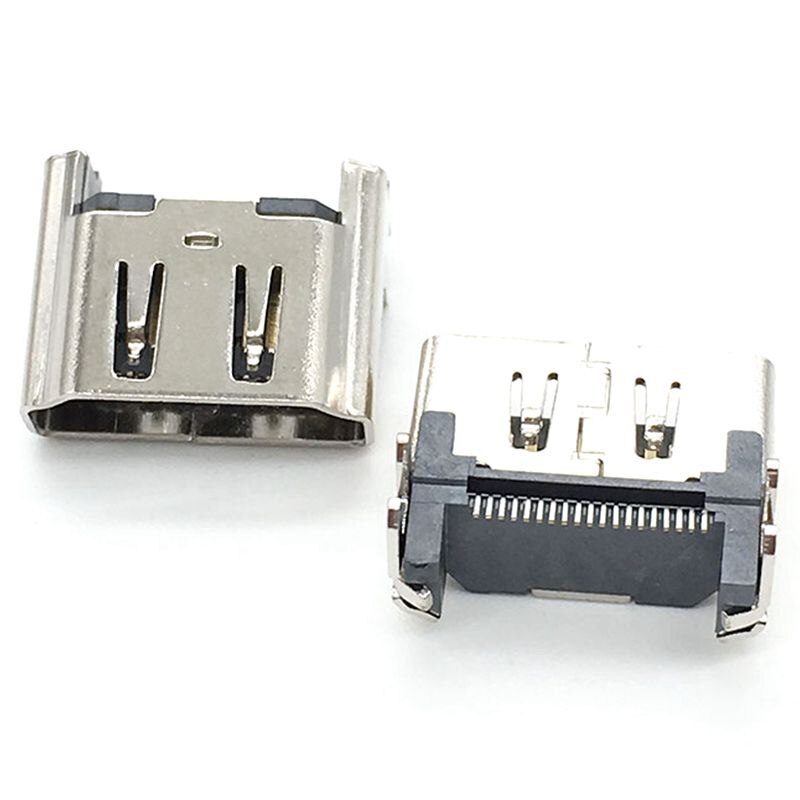 -10Pcs Hdmi-poort Socket Connector Vervanging Deel Voor Playstation 4 PS4: Default Title