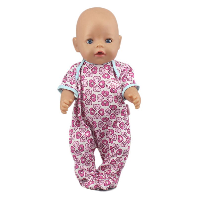 Puku 17 tuuman vauvanukkelle 43cm vaatteita: A2