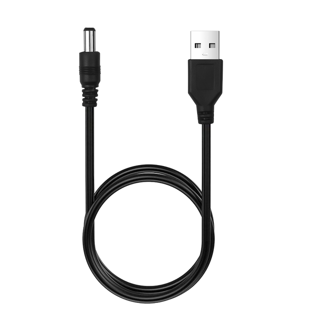 Universellt 5v 2a usb till  dc 5.5mm 2.5mm usb nätkabel sladd adapter laddare jack plugg för surfplatta