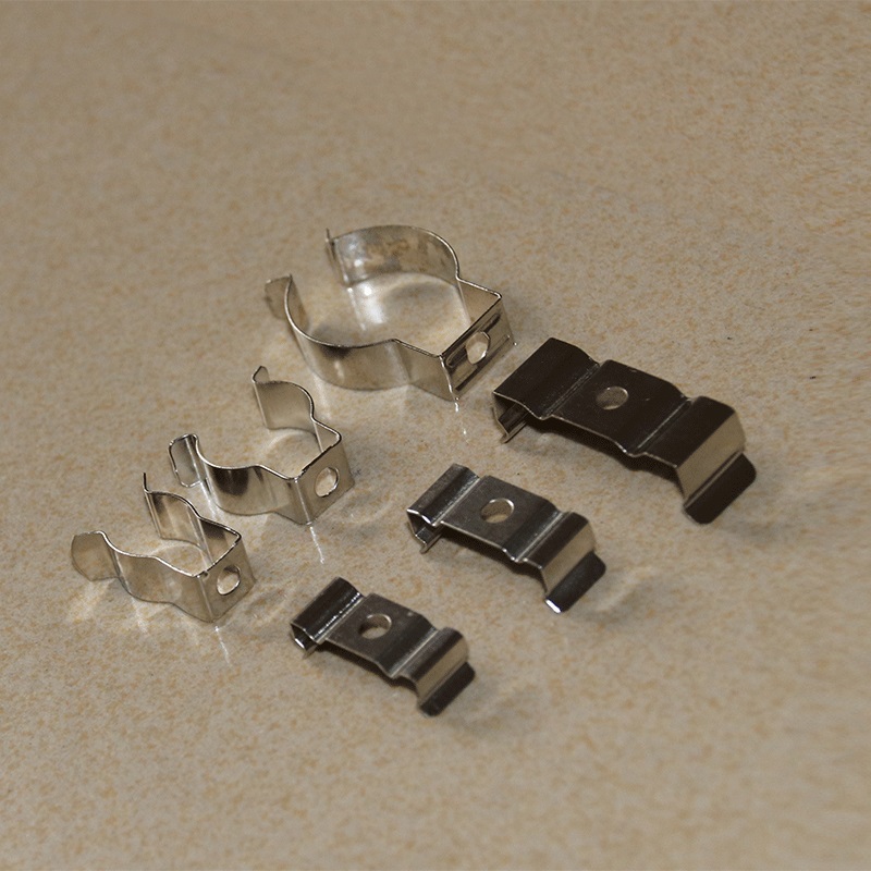 Camal 5pcs/lot Chrome T4/T5/T8 LED Fixing Clips / Tube Clips Light Lighting Accessories Fixed Clip Fixing Bracket Nickel Plating