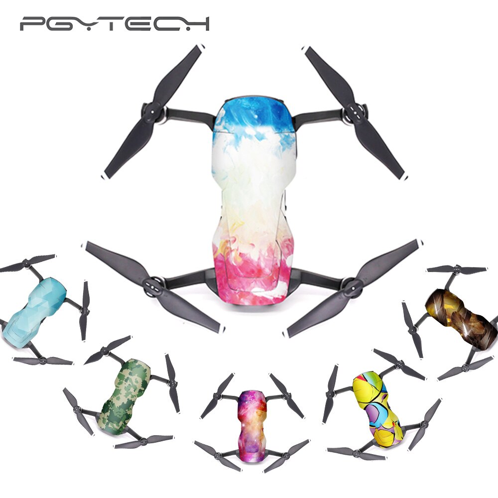 PGYTECH Drone Stickers Waterproof Skin Decals for DJI Mavic Air Drone Body Sticker Accessories