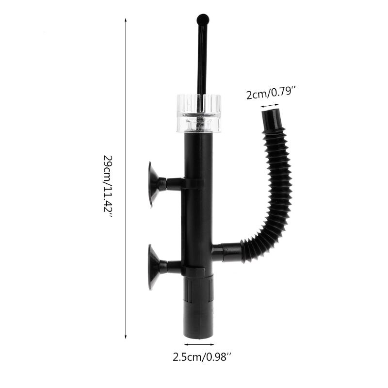 Aquarium Fish Tank Surface Protein Skimmer Oil Plant Reef Marine Water Filter P9YB