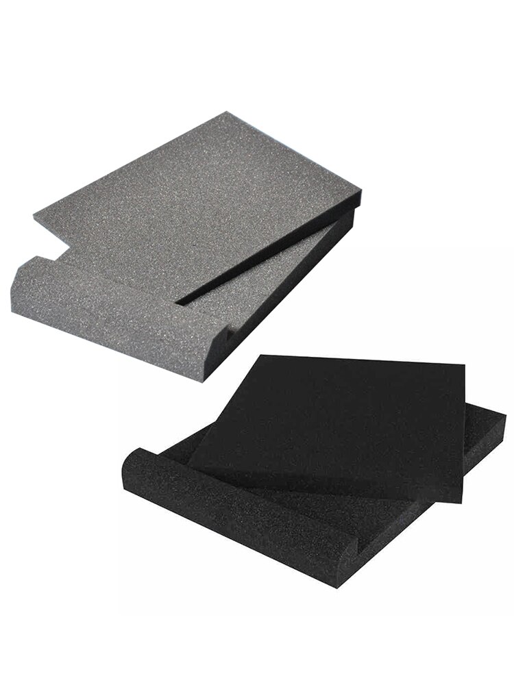 2Pcs Studio Monitor Isolatie Pads Hoge Dichtheid Akoestisch Schuim Voor Meest Speaker Stands Piano Kamer Geluidsversterking Kussen