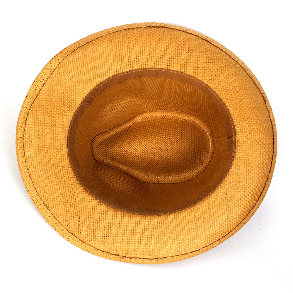 Schipper Stro Zonnehoed Wome Mannen Brede Rand Panama Hoed Zomer Strand Sunbonnet Hoed Met Mode Band Maat 58cm