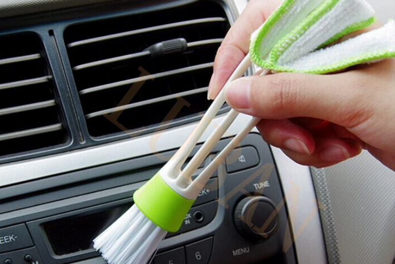Auto Airconditioning Vent Slit Verf Cleaner Spot Roest Teer Spot Remover Brush Afstoffen Jaloezieën Toetsenbord Borstel Wasstraat