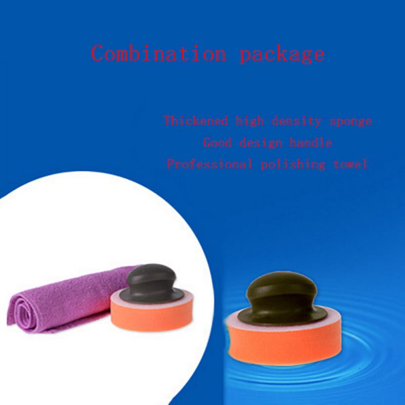 Polishing Pad Car Cleaning Equipment Polishing Pad Set Auto Waxing Disc Sponge kit