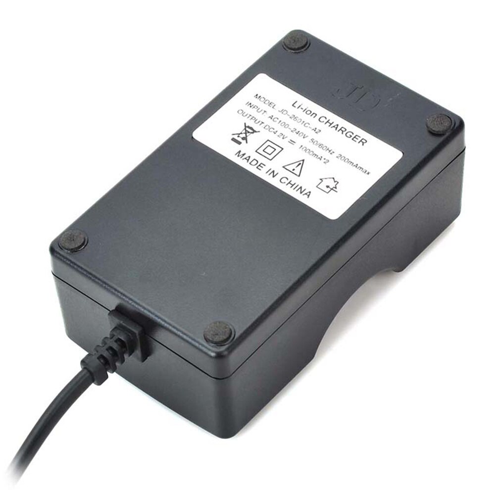 LED flashlight 18650 lithium battery charger US standard voltage 100-240V