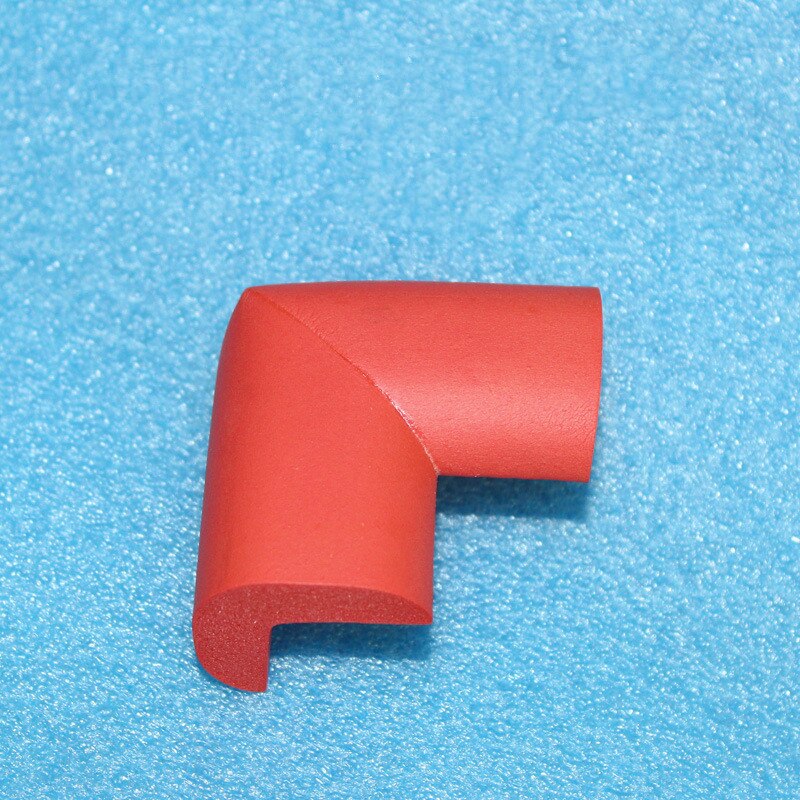 Protecteur de bord et de coin pour bébé, 1 pièce, Protection de sécurité en Silicone pour Table, Protection anti-collision pour enfants: Red