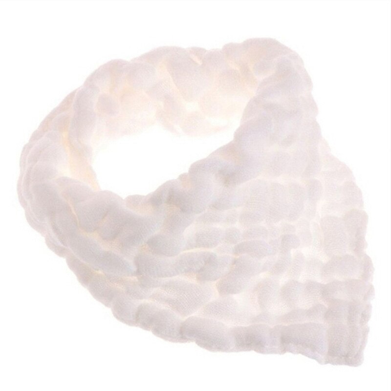 1pc mistura gaze babadores burp panos saliva toalha de alimentação triângulo bandana toalhas neonatal bebê design simples macio algodão puro