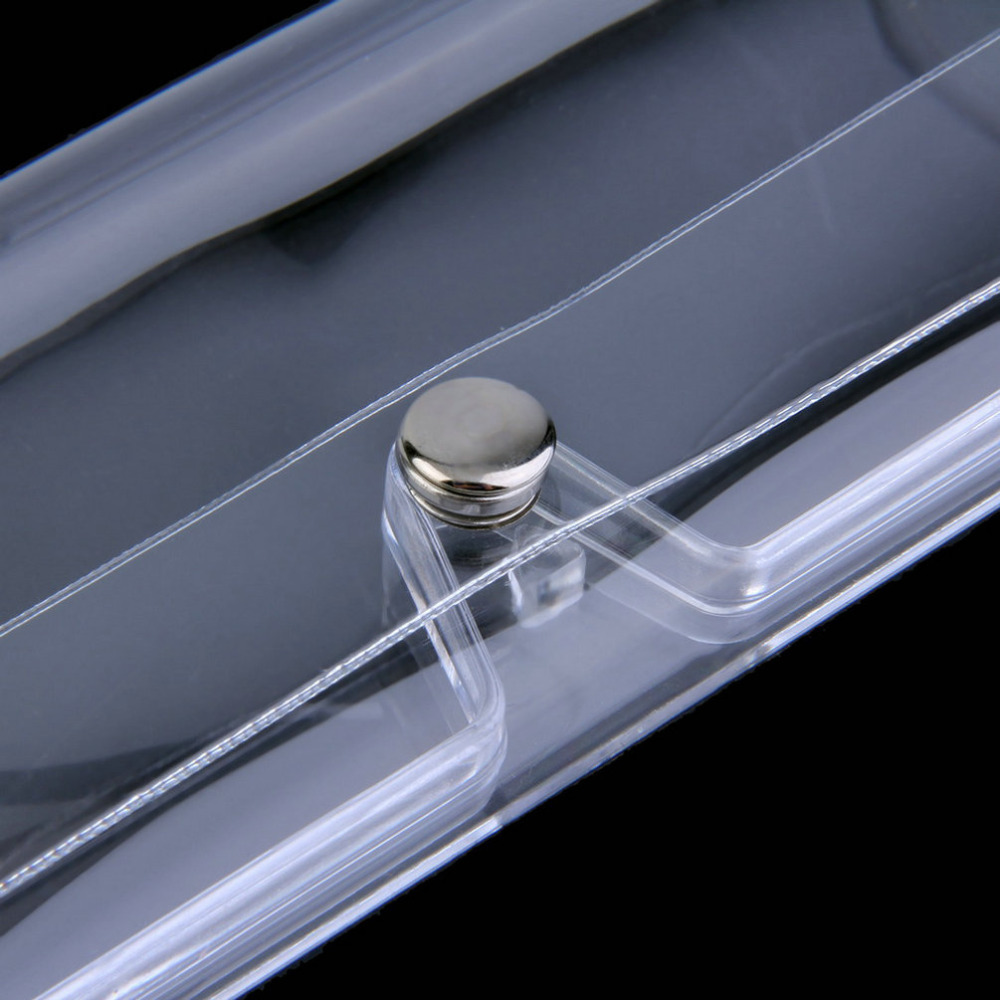 Simple And Stylish Portable Transparent Shell Case Protector Box For Clip-on Flip-up Lens Glasses Sales