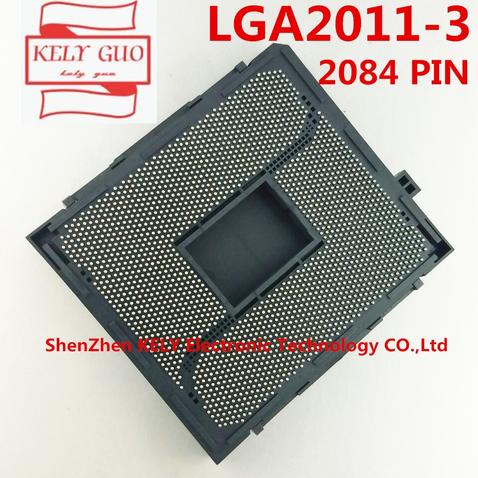 Brand 2084 PIN Socket LGA -3 LGA2011 V3 LGA2011-3 2084 pin CPU Base PC Connector BGA Base for X99 socket