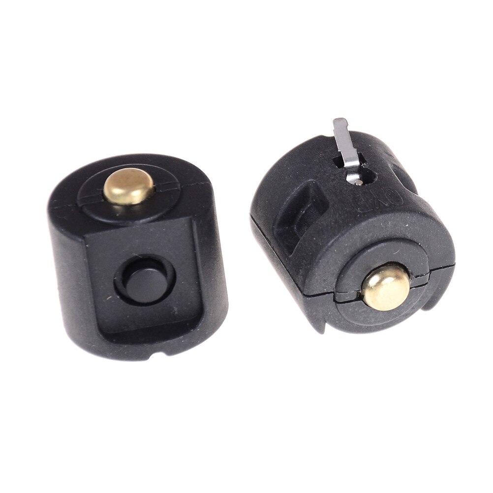 Interruptores de botón redondo/plano de , 22mm de diámetro, interruptor Central de linterna, piezas centrales