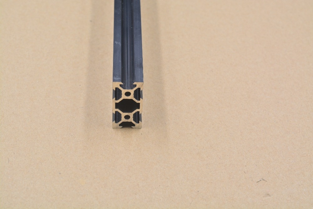 2040 aluminum extrusion profile european standard 2040 v-slot black length 400mm aluminum profile workbench 1pcs