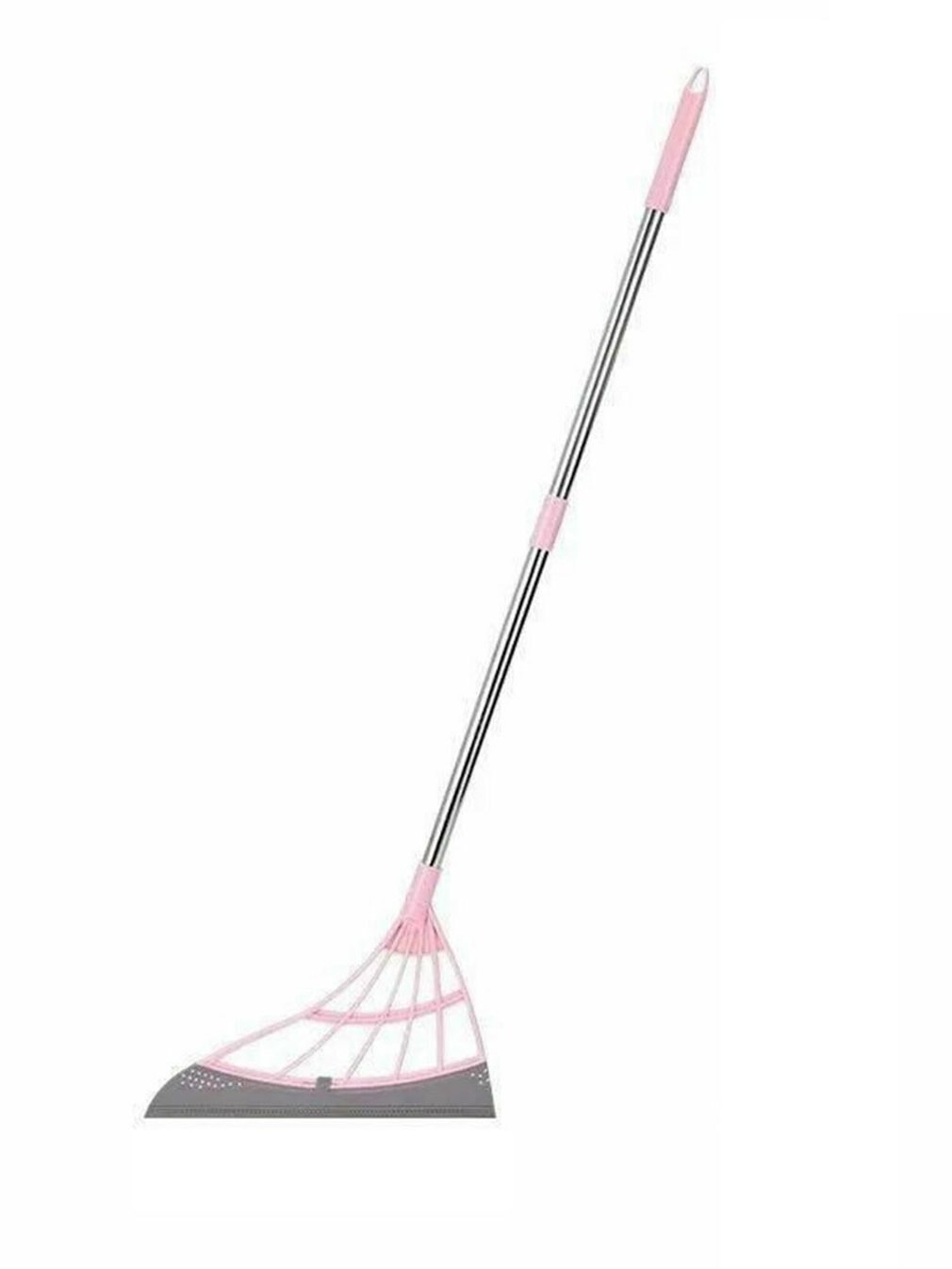 2-in-1 Sweeper Magic Broom Multifunctional Adjustable Wiping Sweeper Floor Squeegee Hair Remover Squeegee For Shower