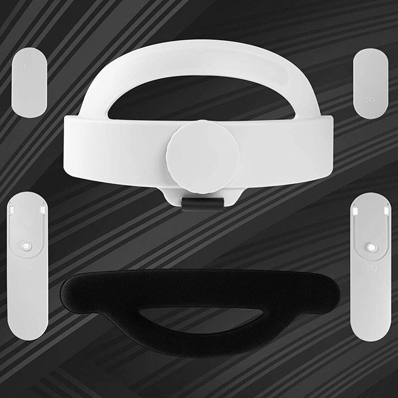 VR Headband For Oculus Quest 2 With Powerbank Fixing Battery Holder