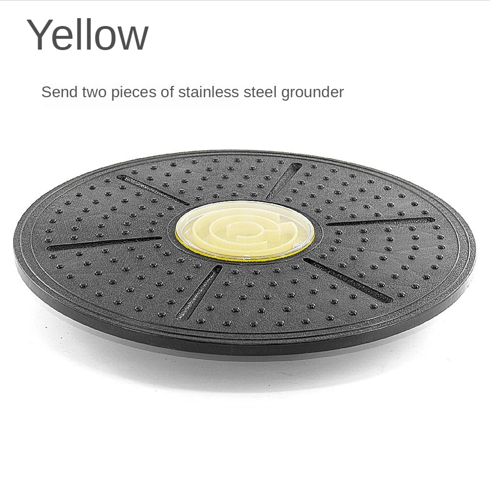 Labyrinth Balance Board Yoga Board Anti-slip Fitness, Waist Twisting and Decompression Puzzle Training Home Fitness Equipment: Yellow