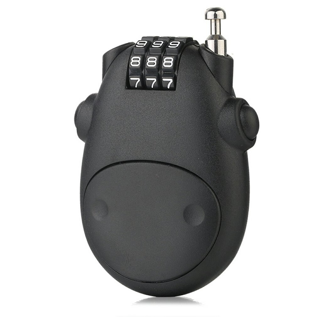Telescopic Wire Rope Steel Cable Wire Code Lock Security Lock Suitcase Car Sled Motorcycle Digit Password Lock