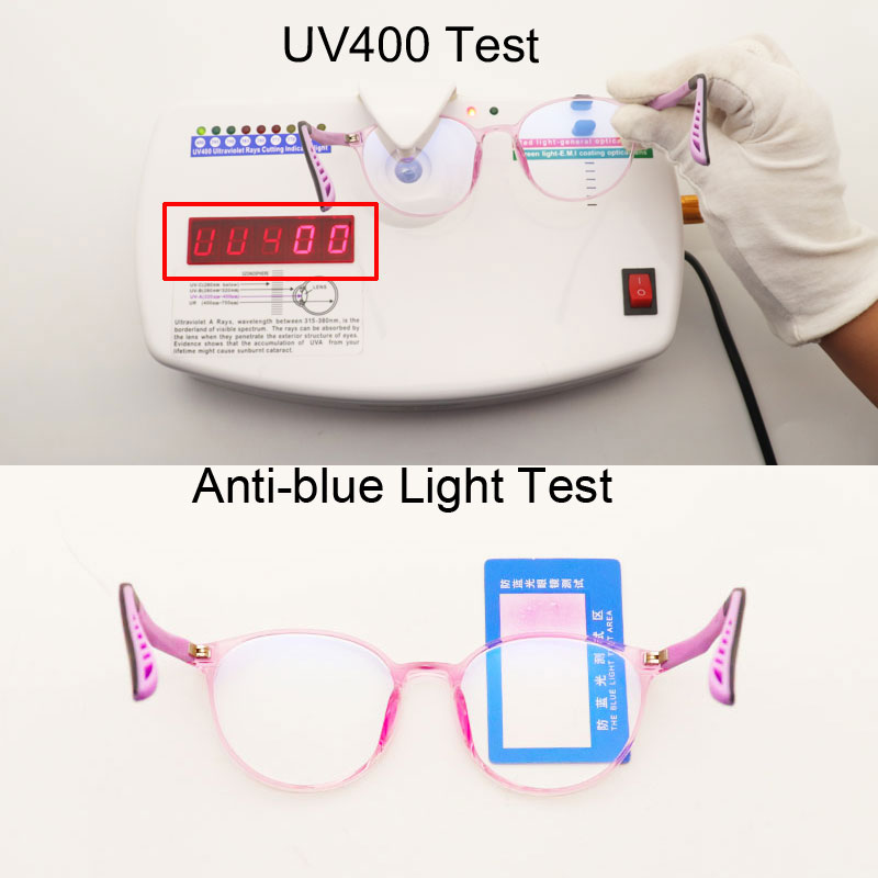 Glasses Kids Anti Reflective Blue Light Prescription Optical Frame Children Boy Girls Square Computer Blocking Eyeglasses UV400