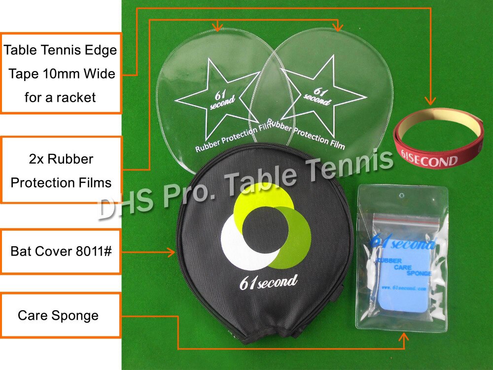 61 tweede Kleine Case 8011 # Tafeltennis Accessoires Set voor Tafeltennis Ping Pong Racket