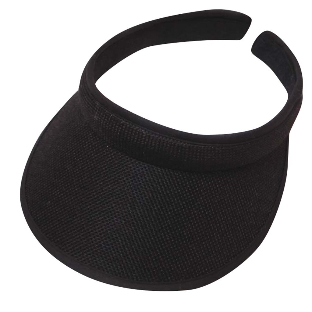 Männer Frauen Sommer Hüte Sonnenhüte Einstellbare Sport Stirnband Klassische Sonne Sport Visier Hut Cap Freien Reise Wandern Einfache Kappe