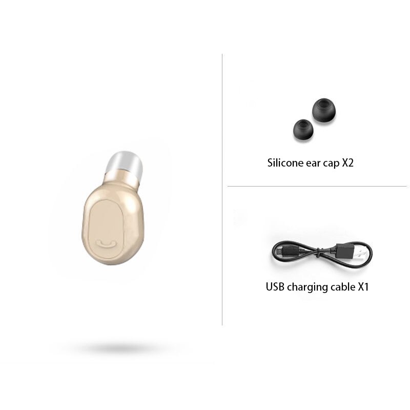 Wireless bluetooth Earphones mini ultra small driving sports ear type oppo for apple vivo Huawei universal earplugs