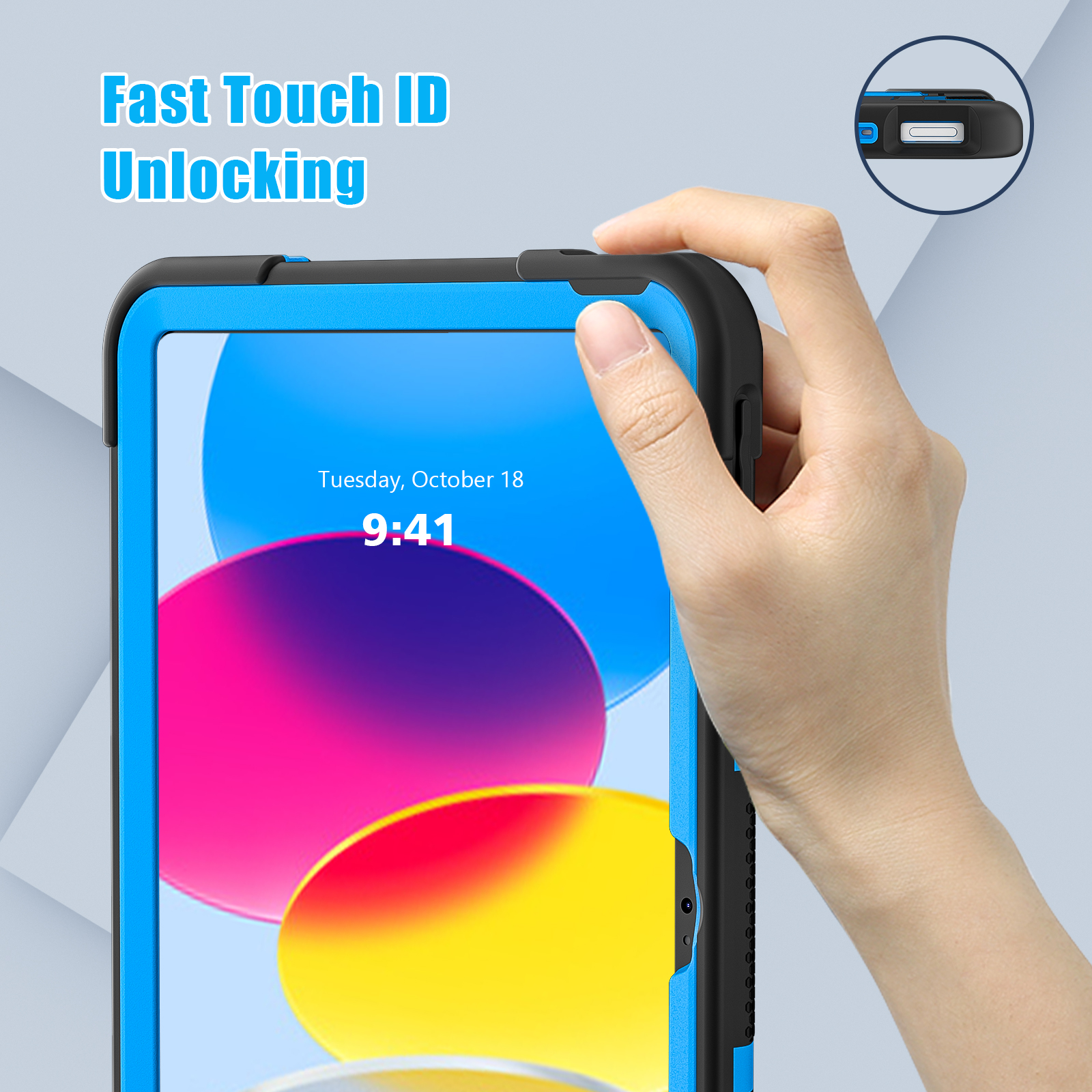 Kickstand Rugged Case Universal For iPad 11" (A16) 11th 10.9 10th A3355 A3356 A2757 A2777 A2696 3-Layers Protect Cover