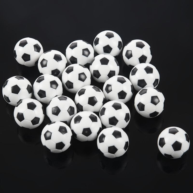 20 Stuks 32 Mm Plastic Voetbaltafel Tafelvoetbal Bal Voetbal