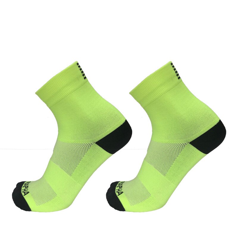 Calcetines clásicos de para verano, cómodos, transpirables, resistentes al agua, calcetines cortos de compresión Unisex: green