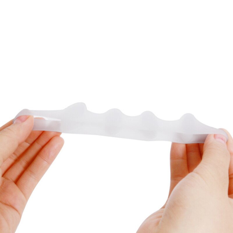 1Pair Gel Silikon Zehenspreizer Fballenschutz Schutz Zehentrenner Zehenkorrektur