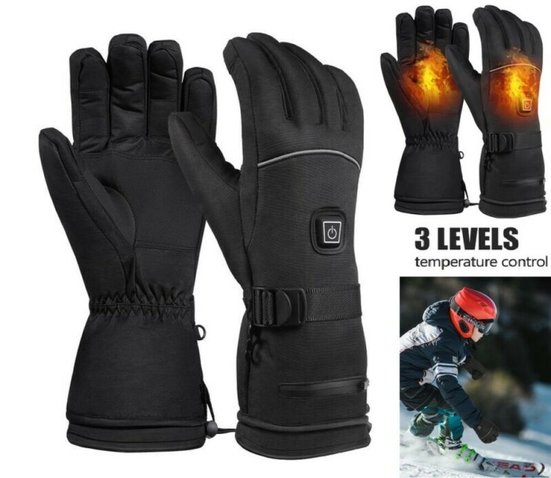 Unisex elektrische sokken met batterijverwarming, waterdichte handschoenen, thermische kousen, winterverwarming voor fietsen, skiën, warmere voeten en handen