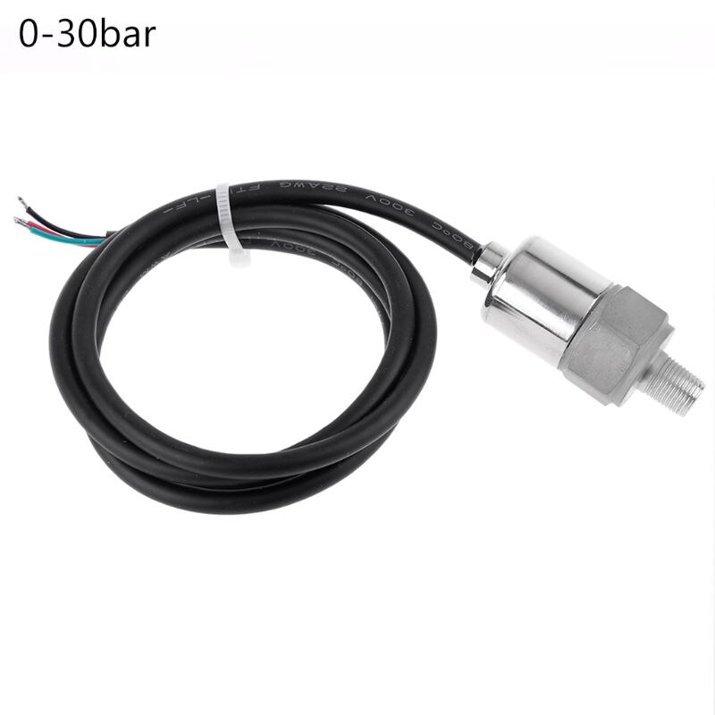 1/8 entrada 8-32V 12V 24 Vdc Sensor del transductor del transmisor de presión 0-10/20/30bar H7ED