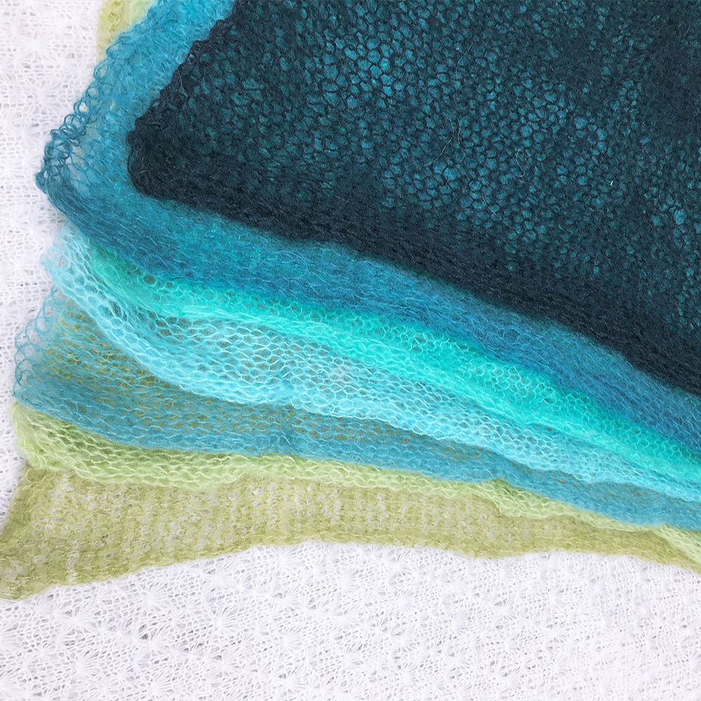 7pcs Pack Newborn Photography Wraps Baby Stretch Knit Wrap Swaddle Infant Photo Shoot Blankets Newborn Shoot Accessories