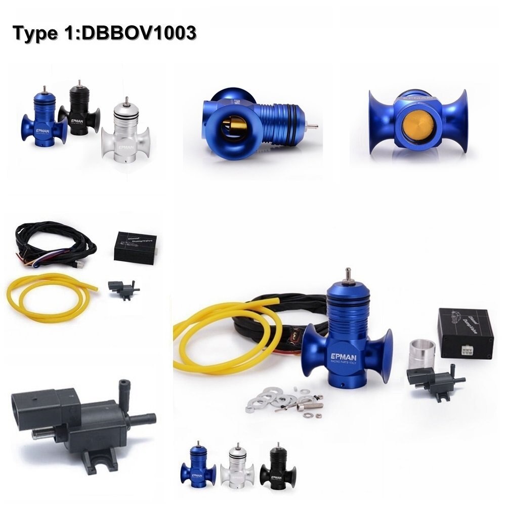EPMAN-Kit de válvula de descarga eléctrica Turbo diésel, para FORD , FOCUS, TDCI, TDI, ECT, todo Turbo diésel, DBBOV1003/DBBOV1002